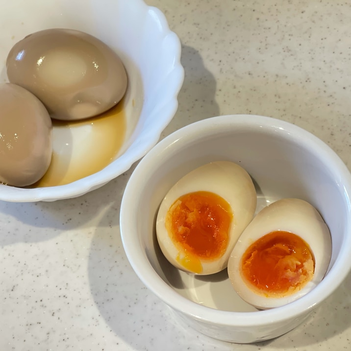 カロリーカットの味付け卵!中まで染みて旨旨